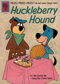 Huckleberry Hound (Dell, 1960 series) #12 (July-August 1961)