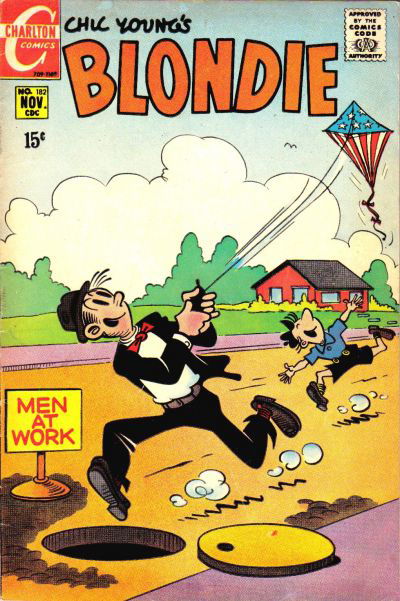 Blondie (Charlton, 1969 series) #182 (November 1969)