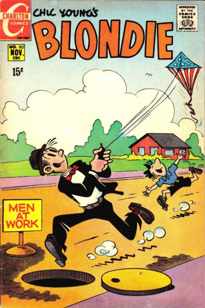 Blondie (Charlton, 1969 series) #182 (November 1969)