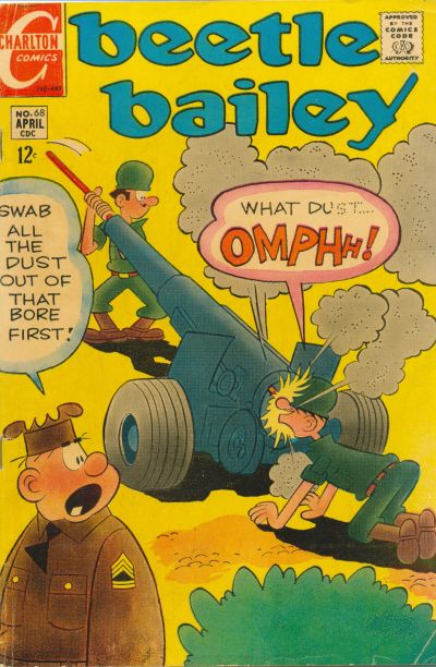 Beetle Bailey (Charlton, 1969 series) #68 (April 1969)