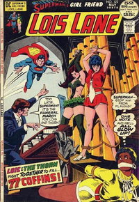 Superman's Girl Friend, Lois Lane (DC, 1958 series)  #122 (May 1972) — 77 Coffins!