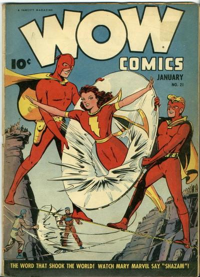 Wow Comics  #21 (January 1944)