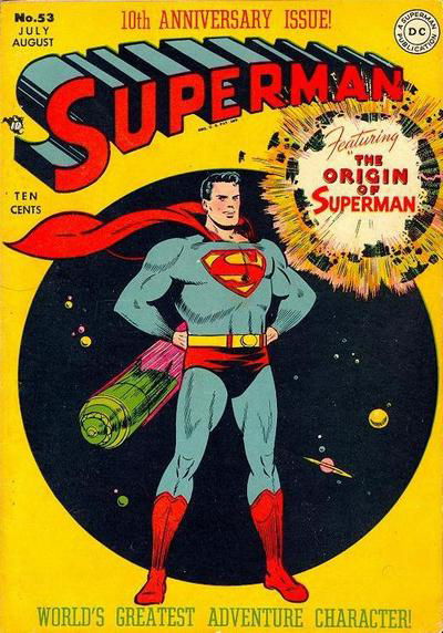 Superman (DC, 1939 series) #53 July-August 1948