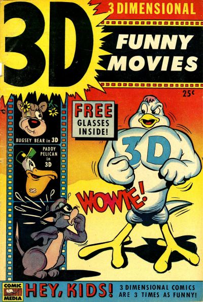 3D Funny Movies (Comic Media, 1953 series) #1 (1953)