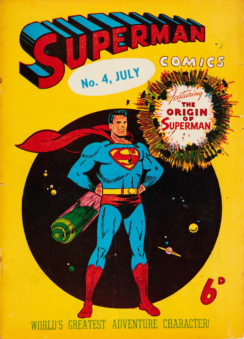 Superman Comics (KGM, 1950 series) #4 (July 1950)