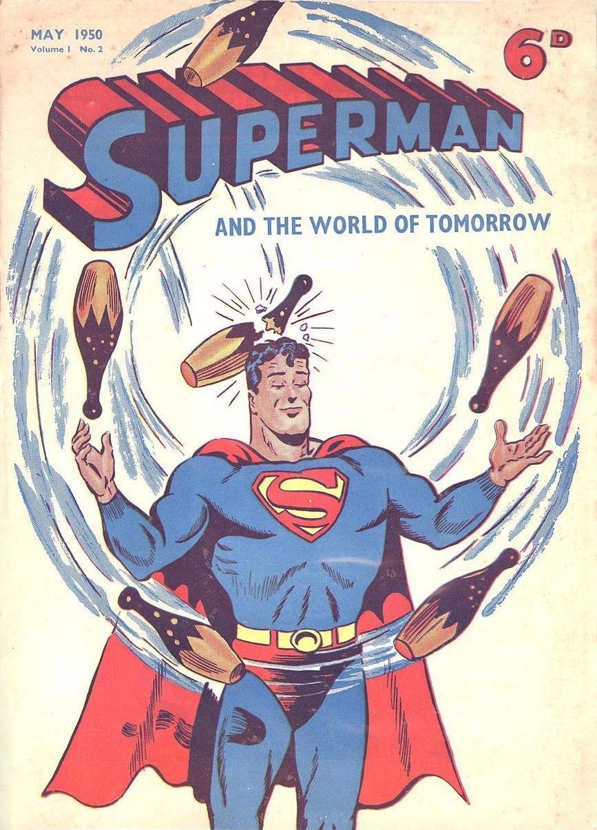 Superman (Colour Comics, 1950 series) #2 (May 1950)