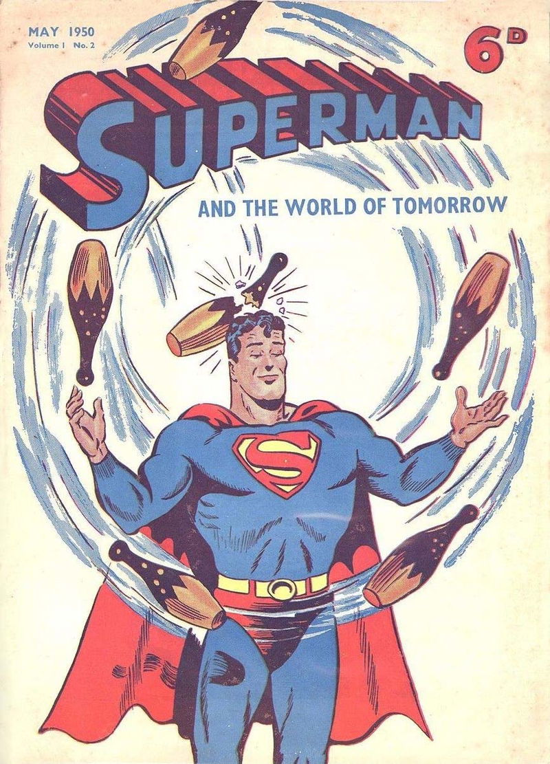 Superman (Colour Comics, 1950 series) #2 (May 1950)