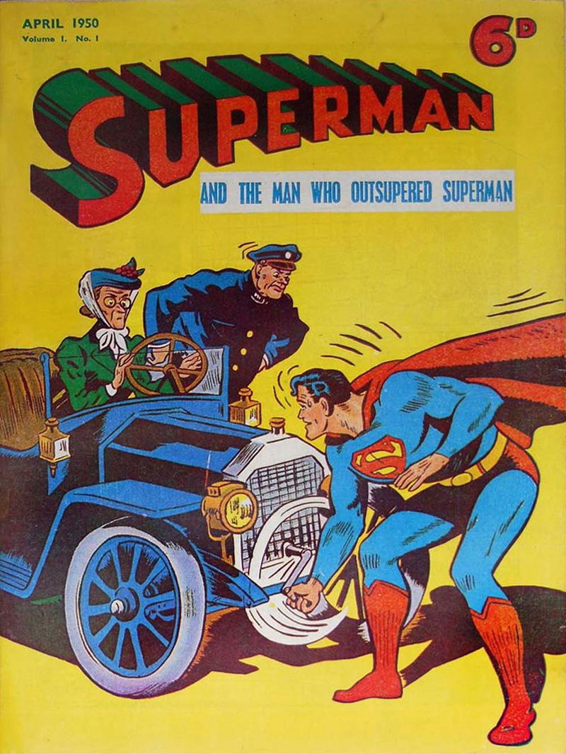 Superman (Colour Comics, 1950 series) v1#1 (April 1950)
