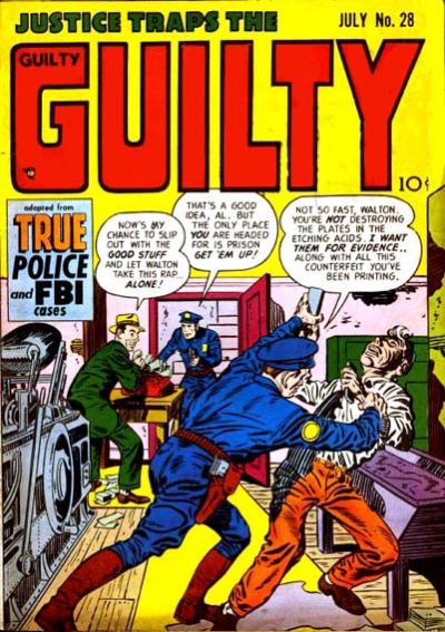 Justice Traps the Guilty (Prize, 1947 series) v4#10 (28) (July 1951)