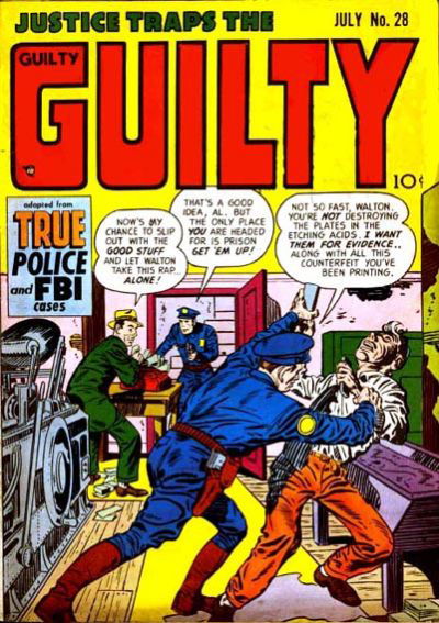 Justice Traps the Guilty (Prize, 1947 series) v4#10 (28) (July 1951)