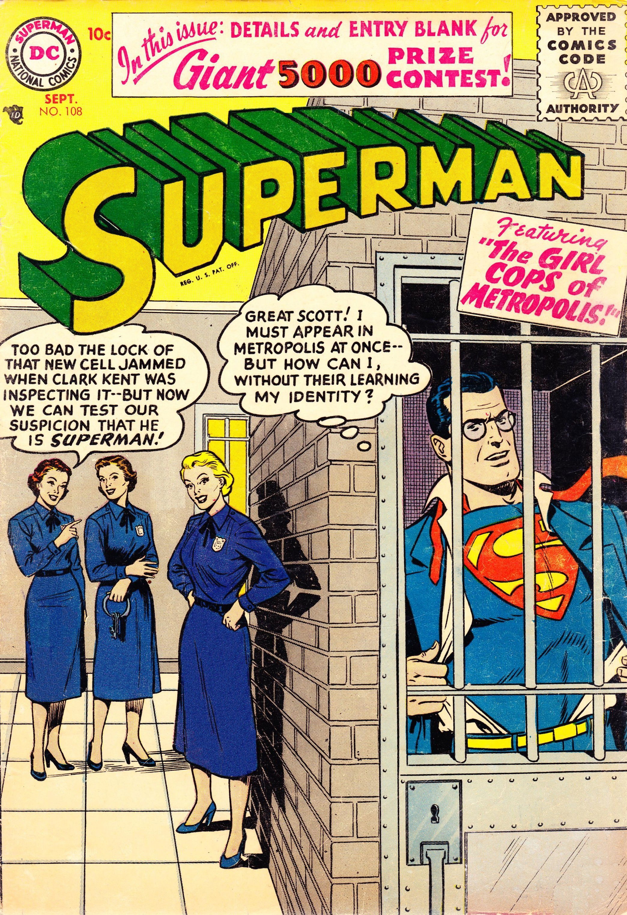 Superman (DC, 1939 series) #108 (September 1956)