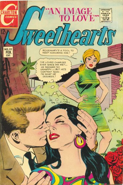Sweethearts (Charlton, 1954 series) #97 (February 1968)