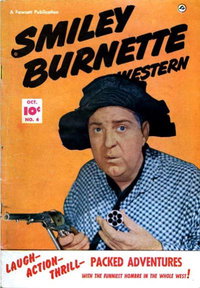Smiley Burnette Western (Fawcett, 1950 series)  #4 (October 1950)