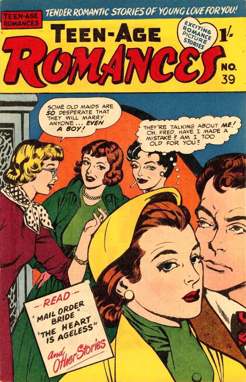 Teen-Age Romances (Barmor, 1951? series) #39 ([May 1954?])