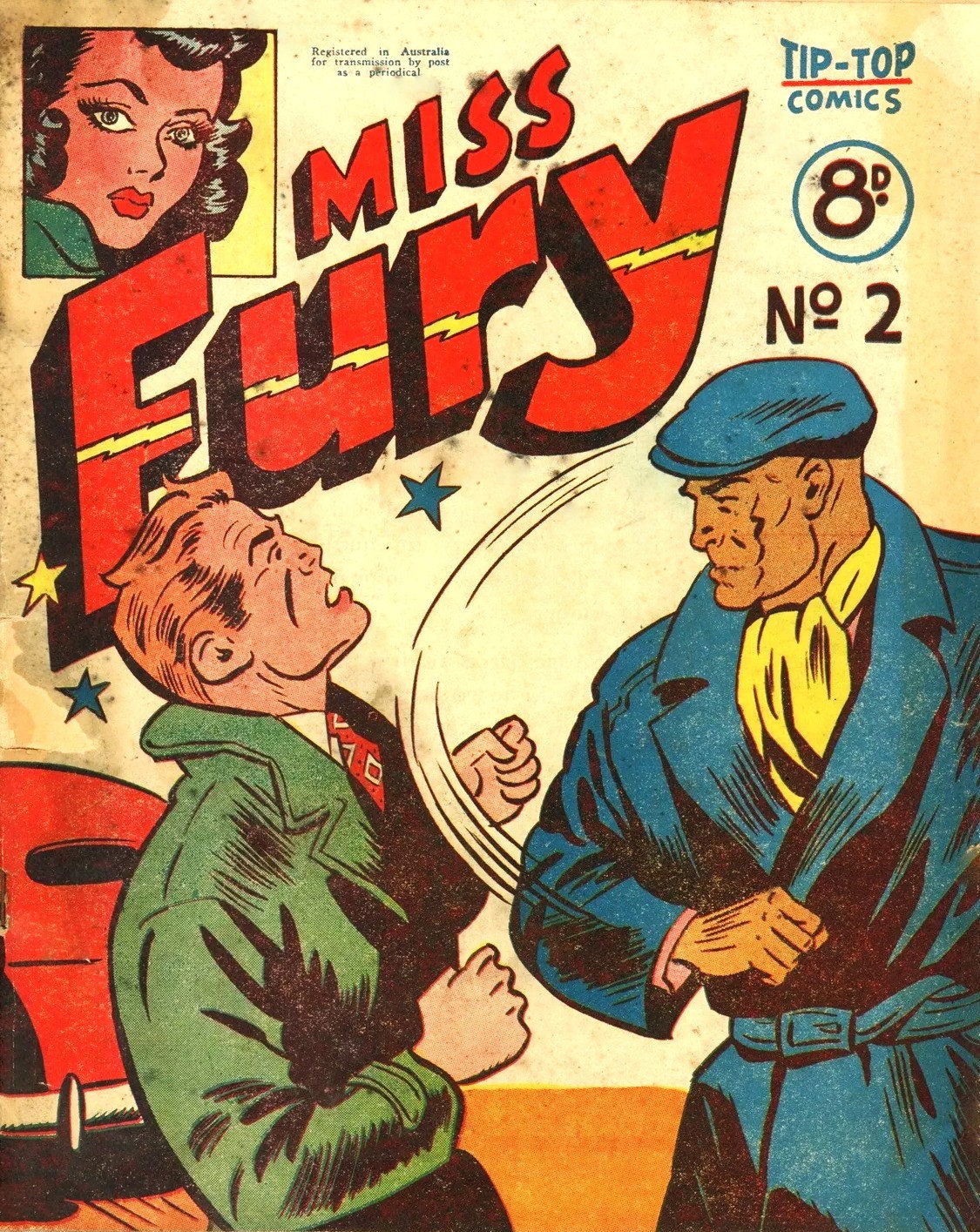 Miss Fury (Southdown, 1953? series) #2 ([July 1953?])