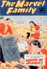 The Marvel Family (Fawcett, 1945 series)  #39 (September 1949) — Legend of Atlantis