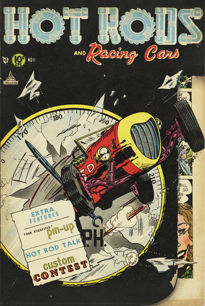 Hot Rods and Racing Cars  #11 (August 1953)