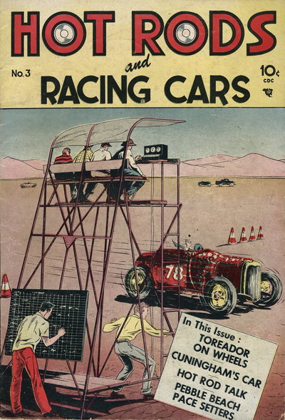 Hot Rods and Racing Cars  #3 (March 1952)