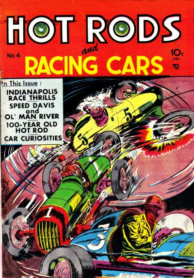 Hot Rods and Racing Cars  #4 (May 1952)