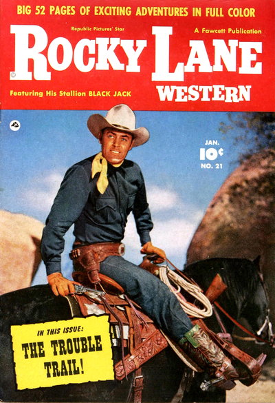 Rocky Lane Western  #21 (January 1951)