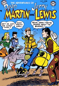 The Adventures of Dean Martin & Jerry Lewis (DC, 1952 series)  #6 (May-June 1953)