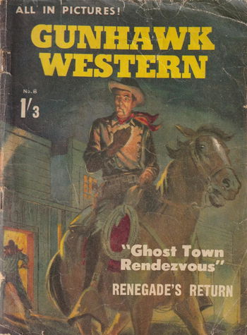 Gunhawk Western (Jubilee, 1959? series) #8 [] (July 1960) ([July 1960?])