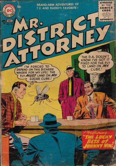 Mr. District Attorney (DC, 1948 series) #54 (November-December 1956)