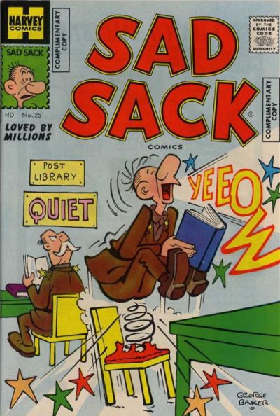 Sad Sack Comics [HD] (Harvey, 1957 series) #25 ([July 1960?])