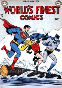 World's Finest Comics (DC, 1941 series) #38 (January-February 1949)