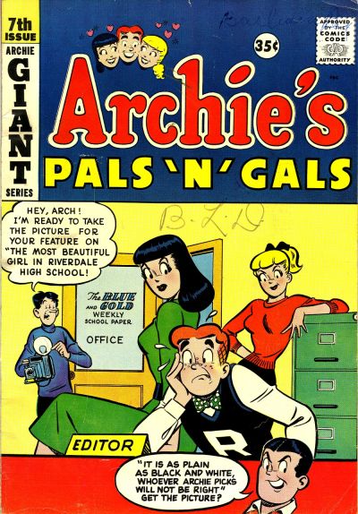Archie's Pals 'n' Gals  #7 (1958-1959)