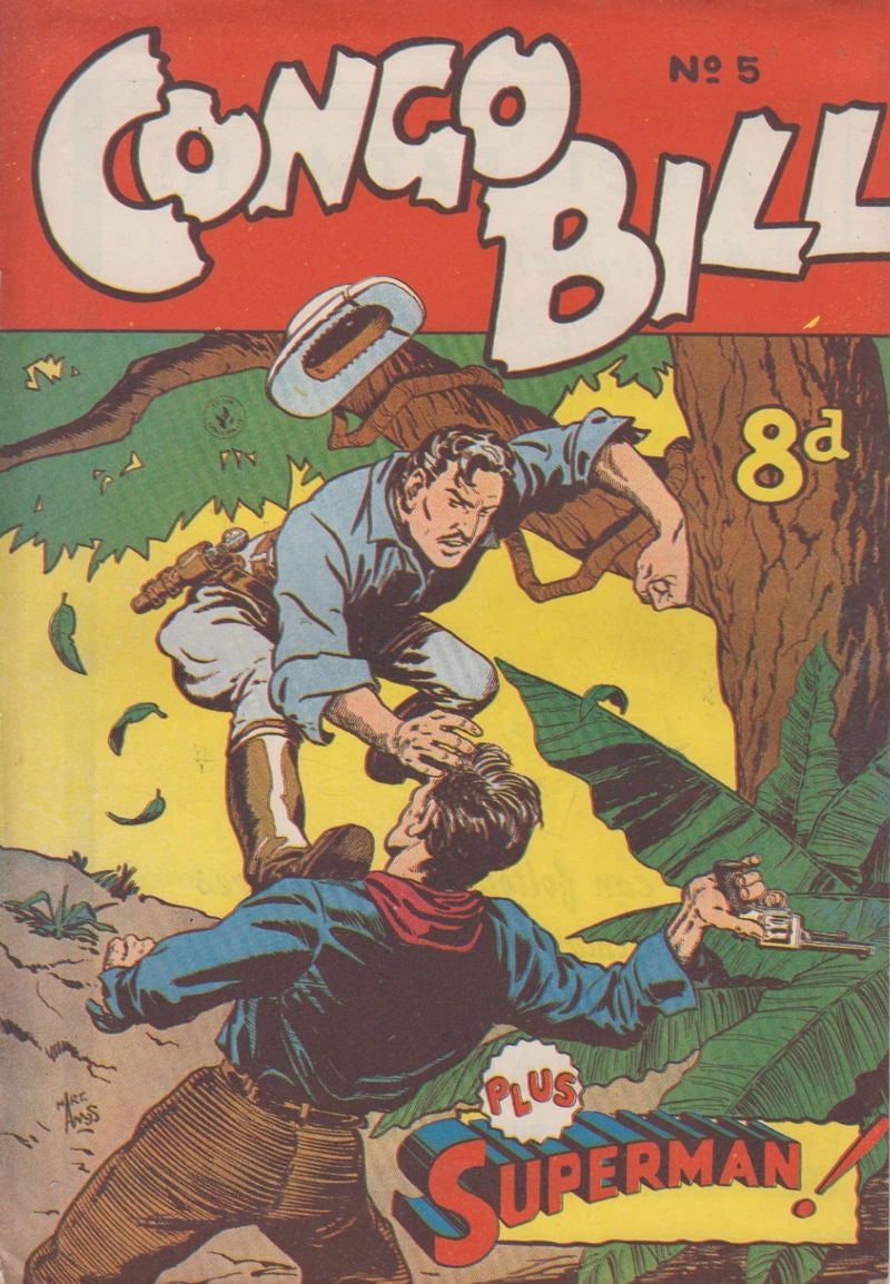 Congo Bill (Colour Comics, 1951 series) #5 ([September 1951?])