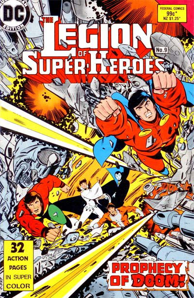 The Legion of Super-Heroes (Federal, 1984 series) #9