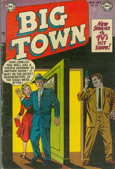 Big Town (DC, 1951 series) #23 (September-October 1953)