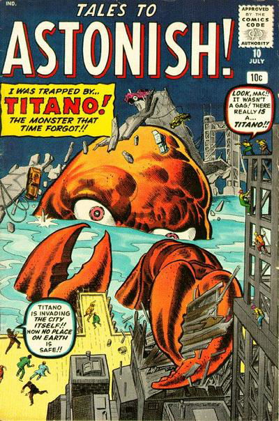 Tales to Astonish (Marvel, 1959 series) #10 July 1960