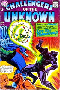 Challengers of the Unknown (DC, 1958 series) #58 October-November 1967