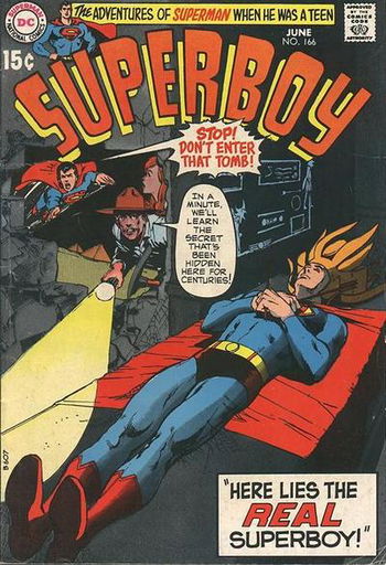 Here Lies the Real Superboy!