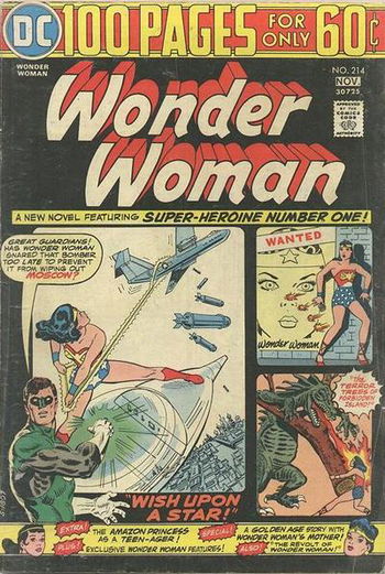 Wonder Woman (DC, 1942 series) #214 October-November 1974