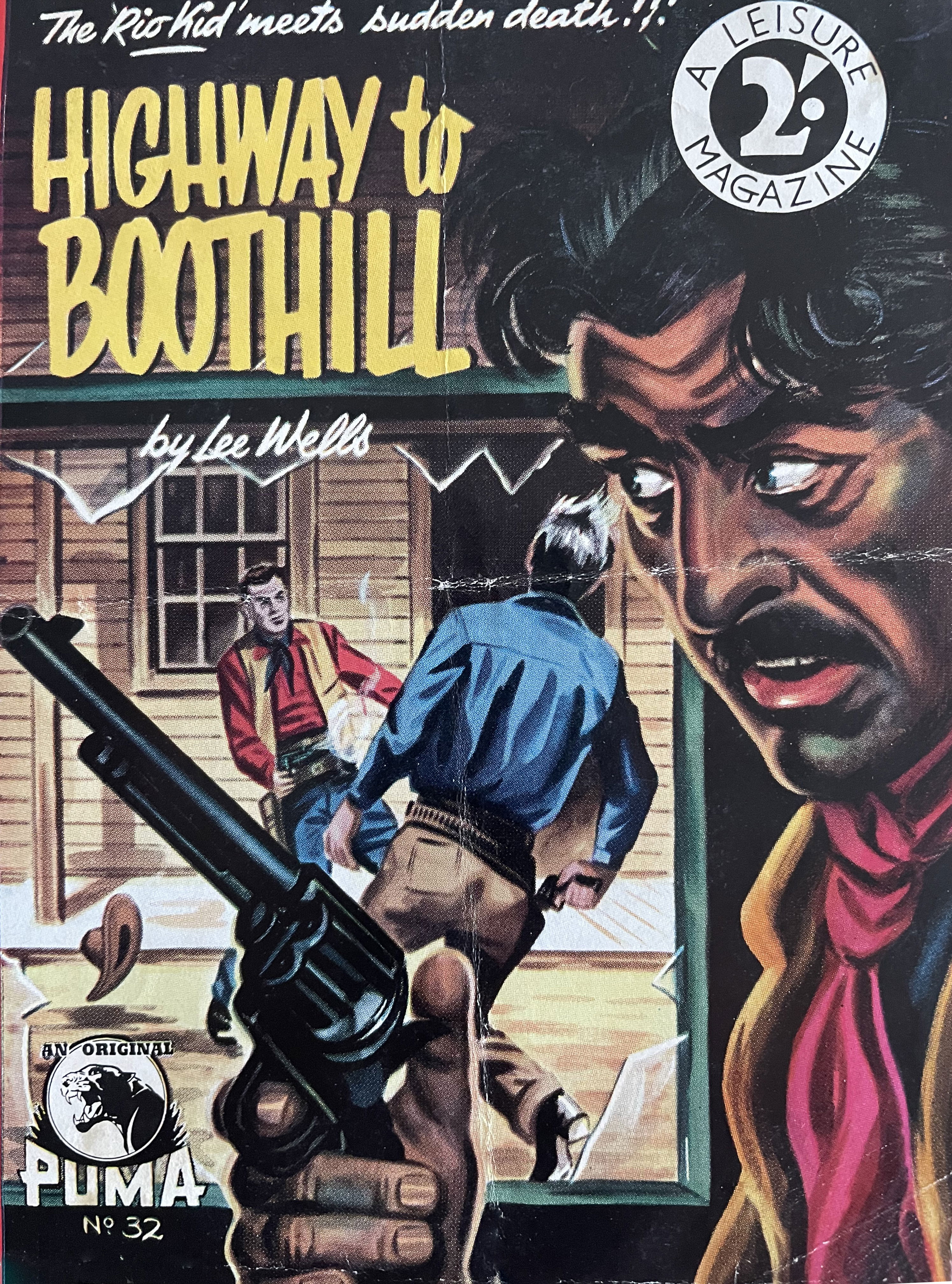 An Original Puma Book (Action Comics, 1950? series) #32 — Highway to Boothill ([December 1954?])