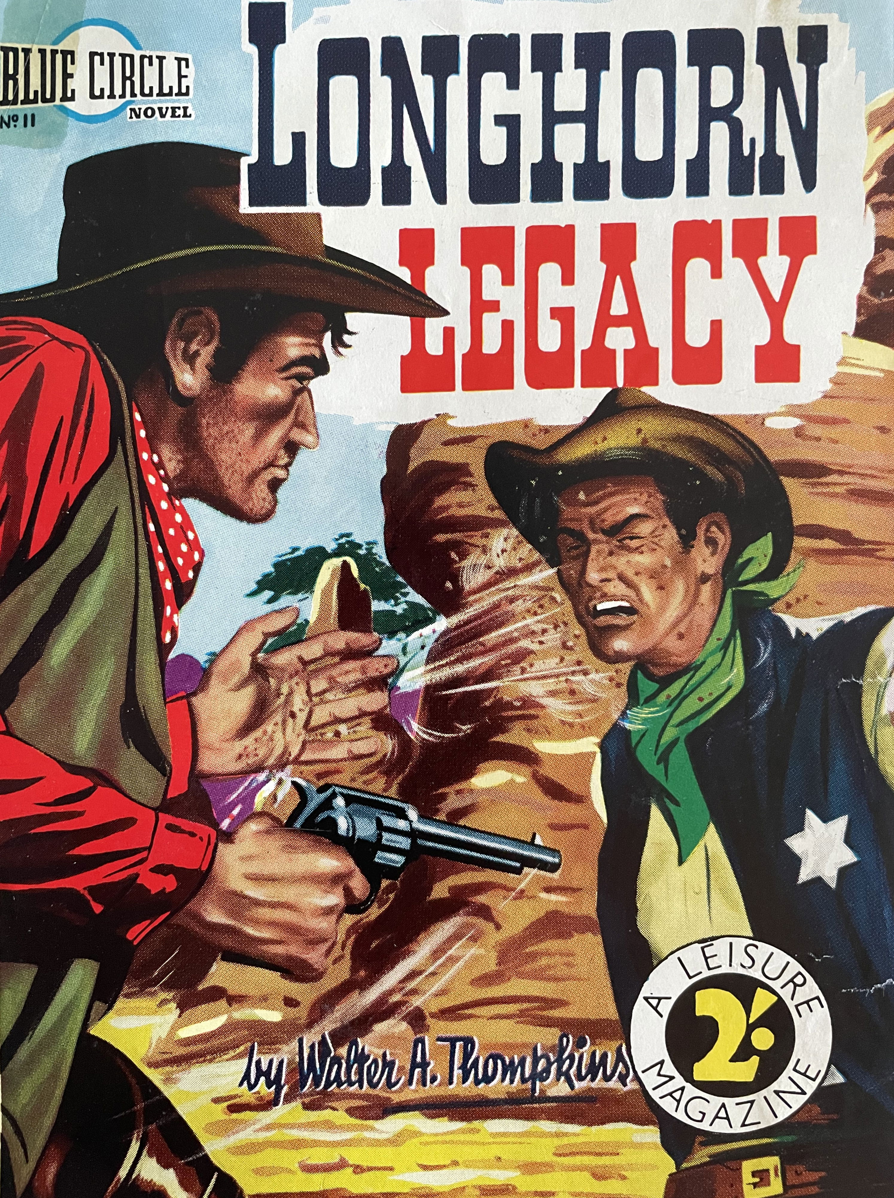 Blue Circle (Action Comics, 1950? series) #11 — Longhorn Legacy ([May 1956?])