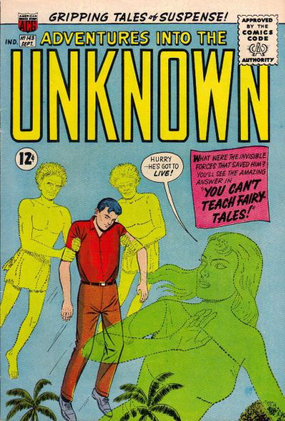 Adventures into the Unknown (ACG, 1948 series) #143 (September 1963)