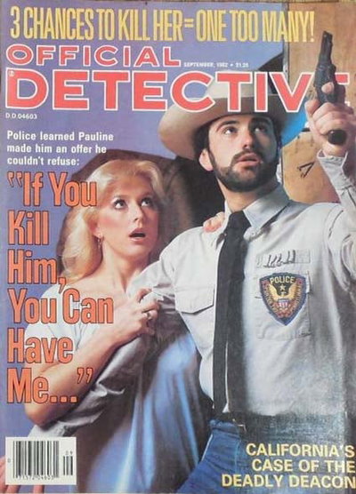 Official Detective Stories  v52#9 (September 1982)