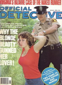 Official Detective Stories (R.G.H., 1934 series)  v52#1 (January 1982)
