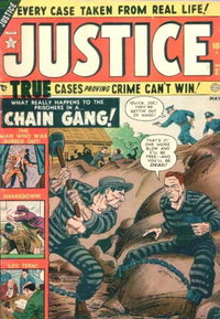 Justice (Atlas [Marvel], 1947 series)  #27 (May 1952)