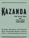 Kazanda: the Wild Girl and the Lost Continent [nn] ([1943?])