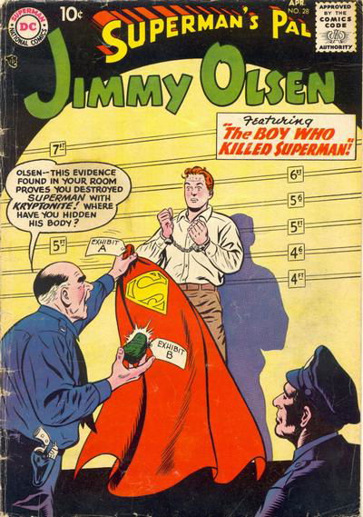 Superman's Pal, Jimmy Olsen (DC, 1954 series) #28 April 1958