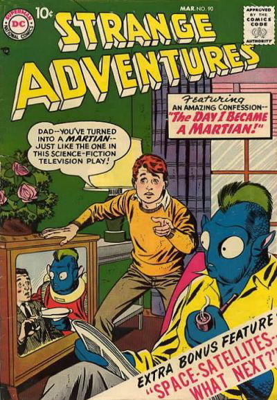 Strange Adventures (DC, 1950 series) #90 (March 1958)