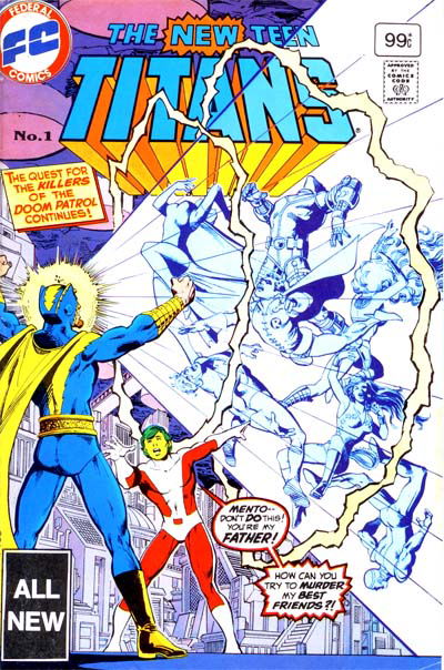The New Teen Titans (Federal, 1983 series) #1 ([August 1983?])