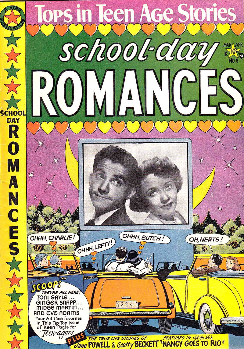 School-Day Romances (Star Publications, 1949 series) #3 (March-April 1950)