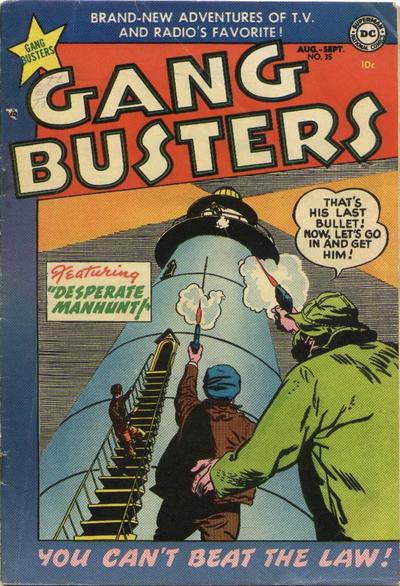 Gang Busters (DC, 1947 series) #35 (August-September 1953)