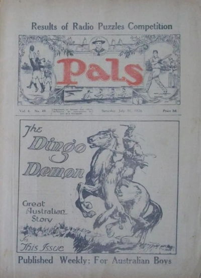 Pals (Herald, 1920 series) v6#49 (31 July 1926)